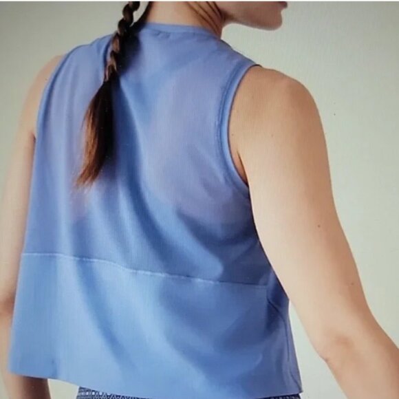 Athleta Ultimate Muscle Tank Top Size 1X 2X Purple - Picture 3 of 8